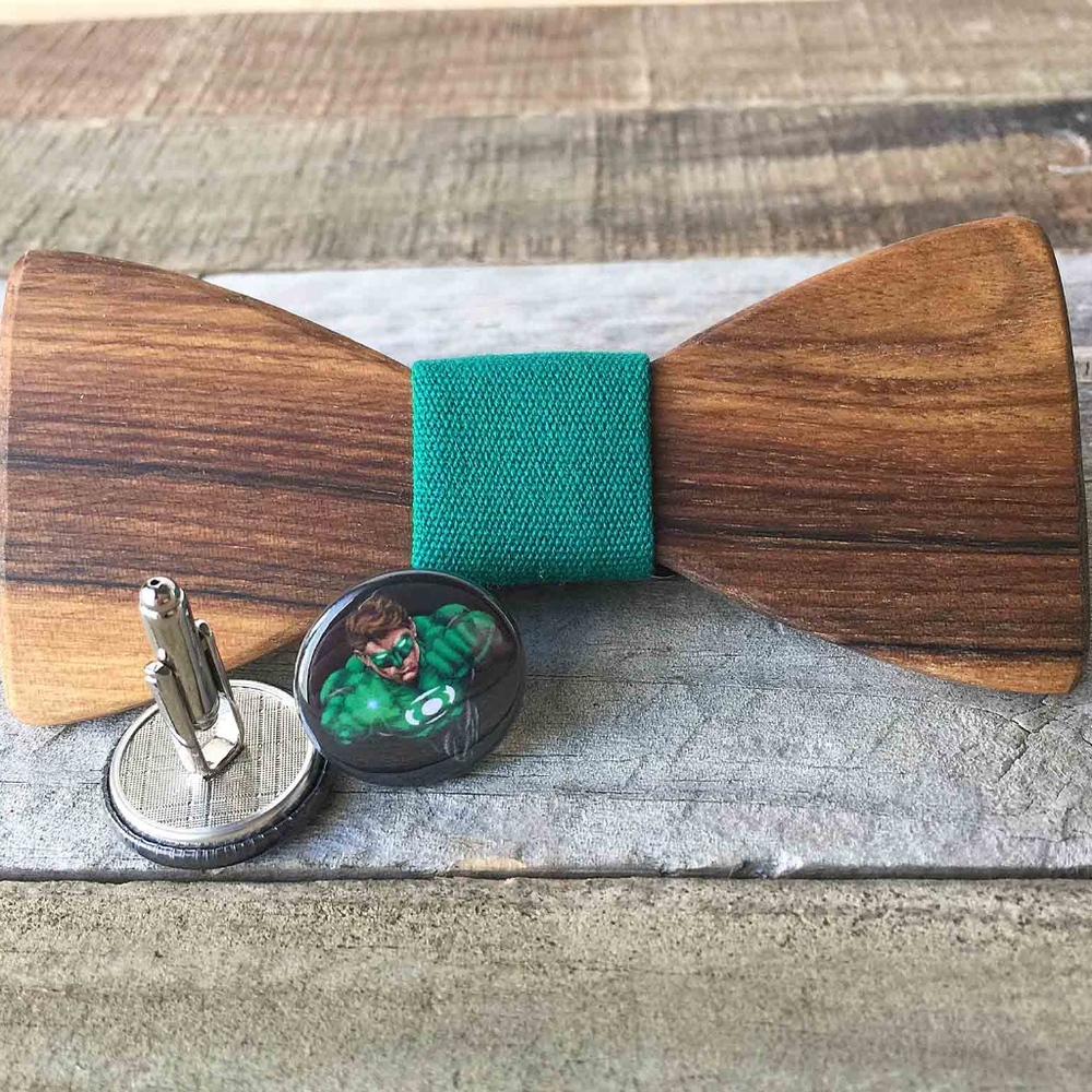 Men's Wooden Bow Tie
